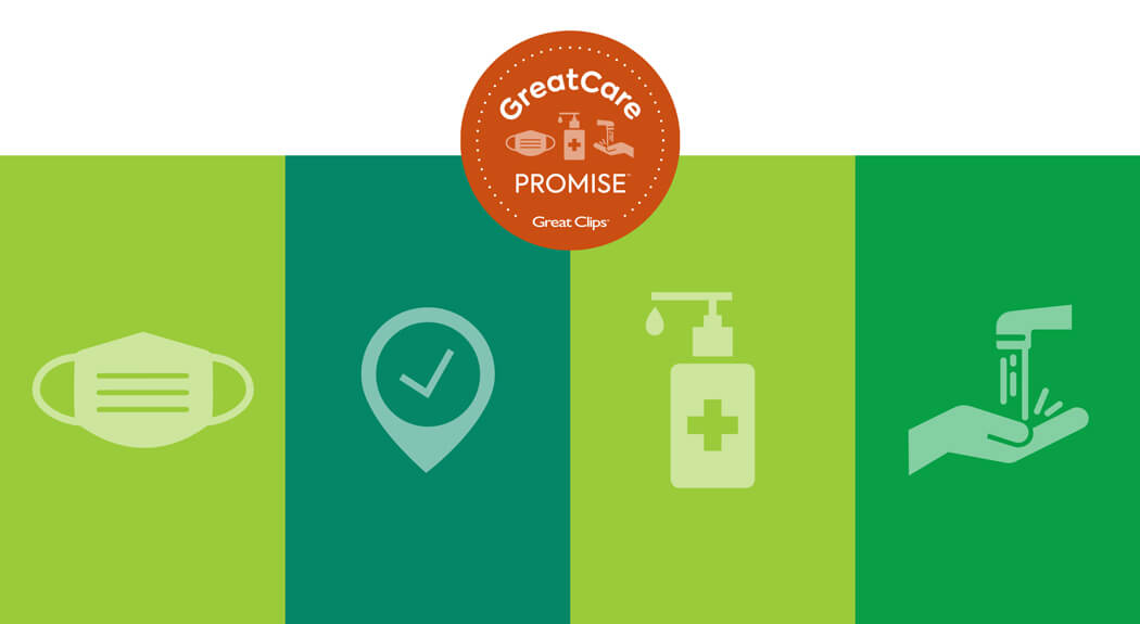 GC_GC_Promise_Web_1050x575.jpg Demonstrating the Great Clips GreatCare Promise about salon safety